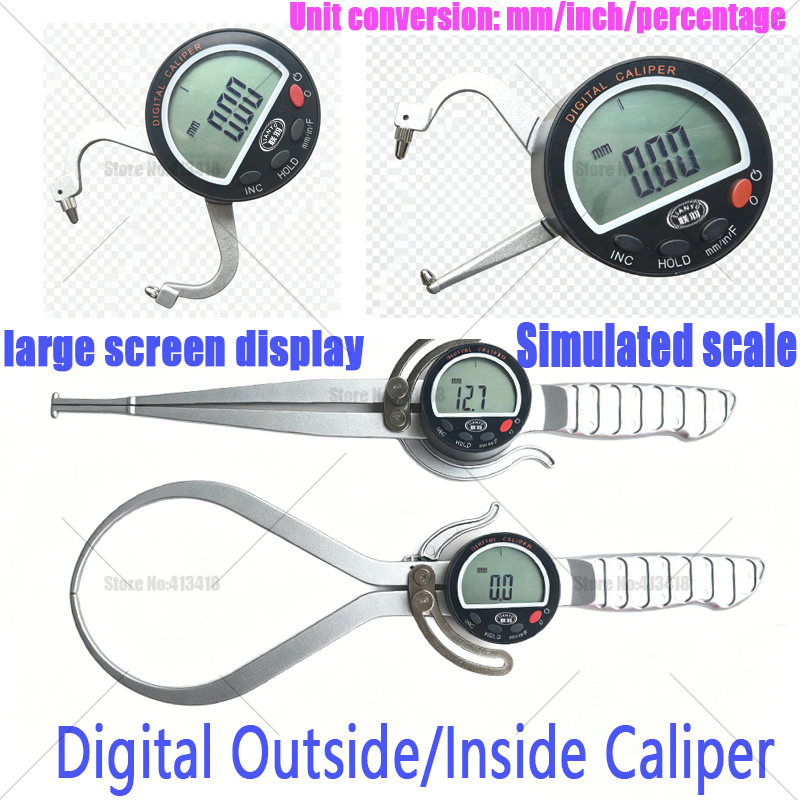Digital Caliper 150Mm Stainless Steel - 0-6 inç 0-8 inç Harici dijital