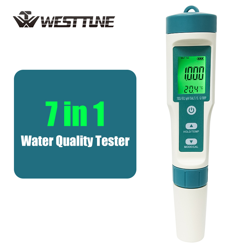 Ph Meter Digital Water Tester - WESTTUNE Dijital PH Ölçer 7 In