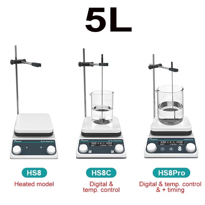 Lab Magnetic Stirrer Hot Plate - JOANLAB Manyetik Karıştırıcı Laboratuvar Dijital Ekran