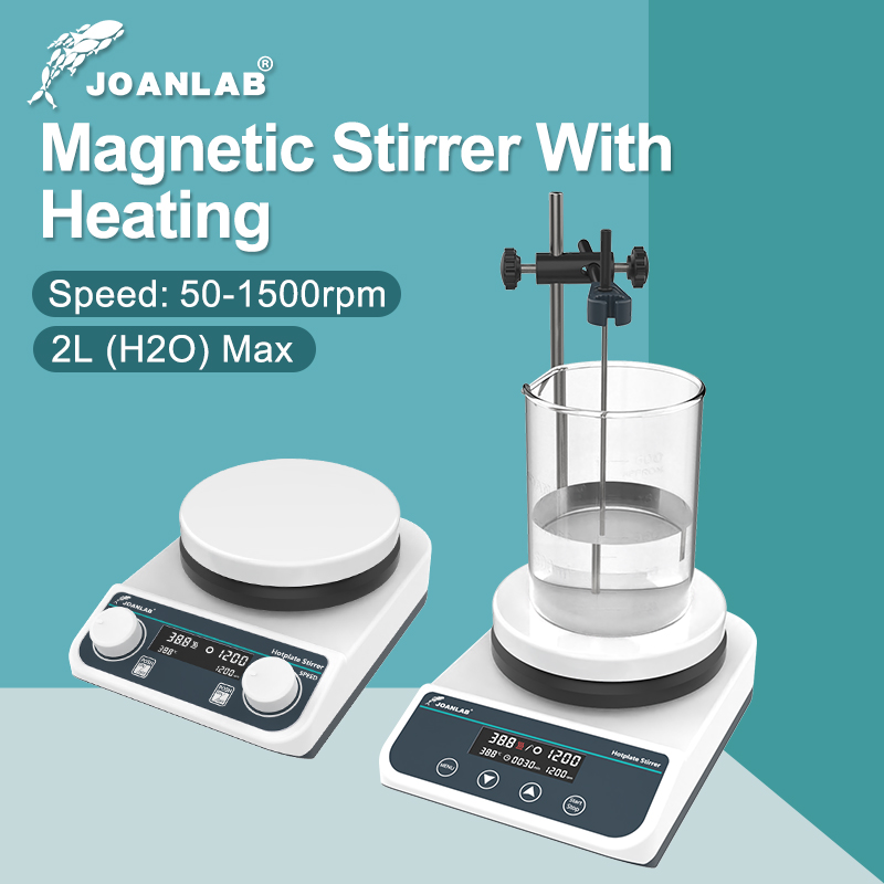 Lab Magnetic Stirrer Hot Plate - JOANLAB Manyetik Karıştırıcı Isıtma Karıştırıcı Laboratuvar