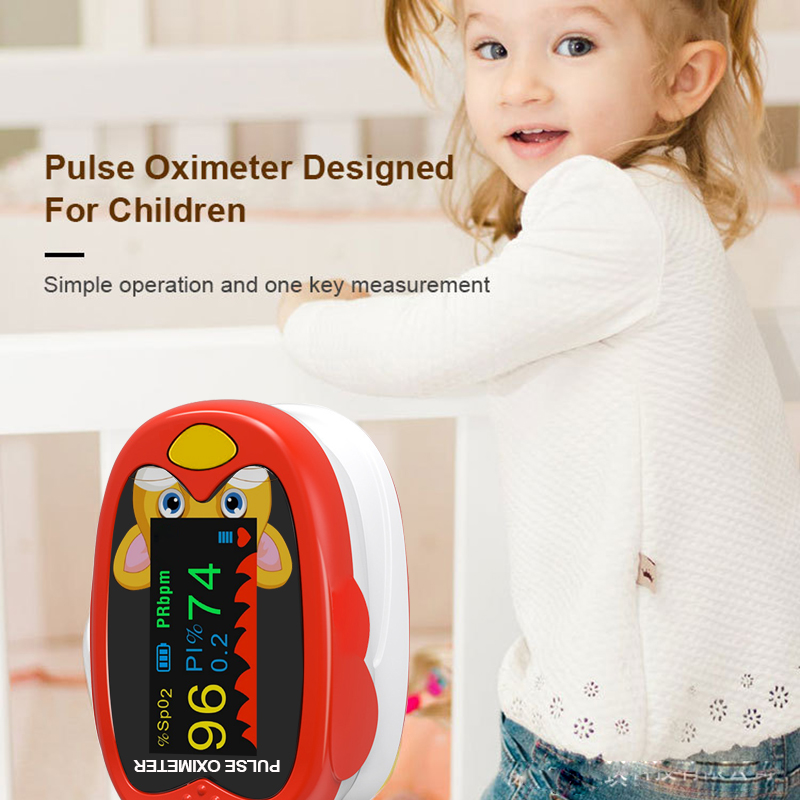 Pulse Oximeter Fingertip Rechargeable - Şarj Edilebilir Nabız Oksimetresi Parmak Kan