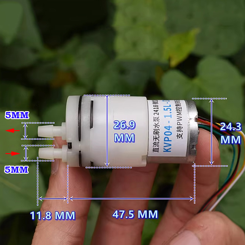 Mini Peristaltic Pump 12V - DC 6V 9V 12V Mini 310