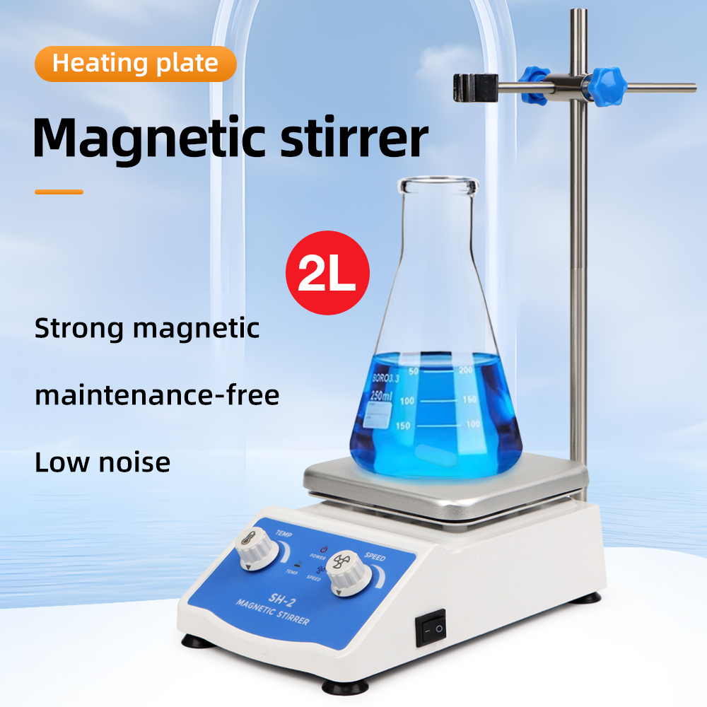 Lab Magnetic Stirrer Hot Plate - Isıtma Manyetik Karıştırıcı Dijital Ekran Termostatik