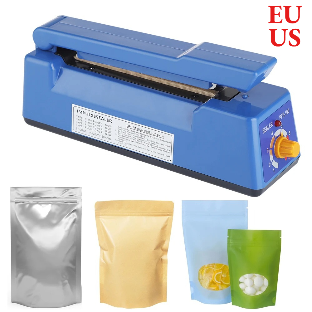 Plastic Bag Impulse Heat Sealer - Elektrikli Isı Yalıtımlı Kapatma Makinesi El