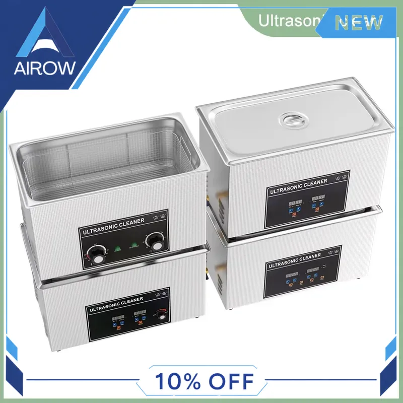 Ultrasonic Cleaner 30L Industrial - 600W 30L Ultrasonik Temizleyici Isıtıcı Musluklu