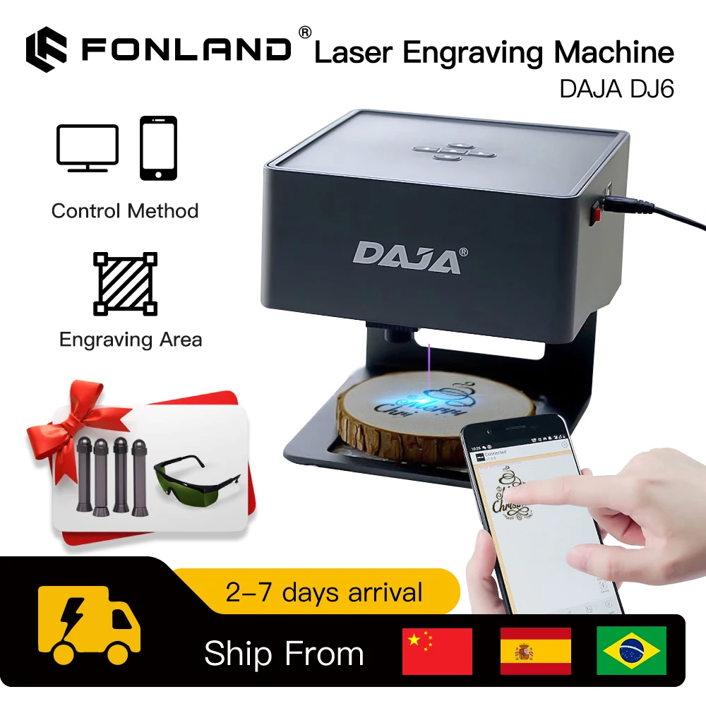 Fiber Laser Marking Machine 30W - DAJA lazer gravür CNC DIY DJ6