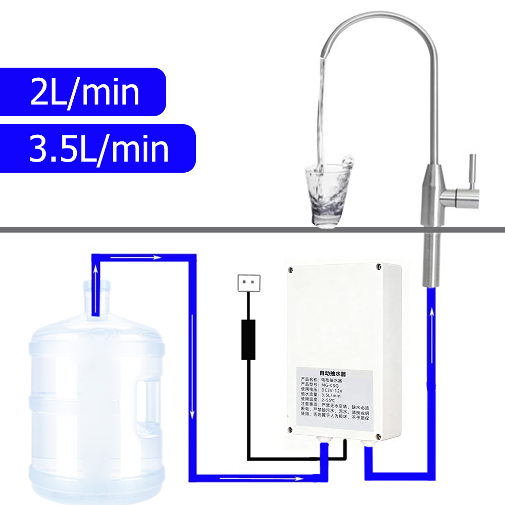 Mini Peristaltic Pump 12V - Karavan Mutfak Elektrikli Su Pompası Musluk