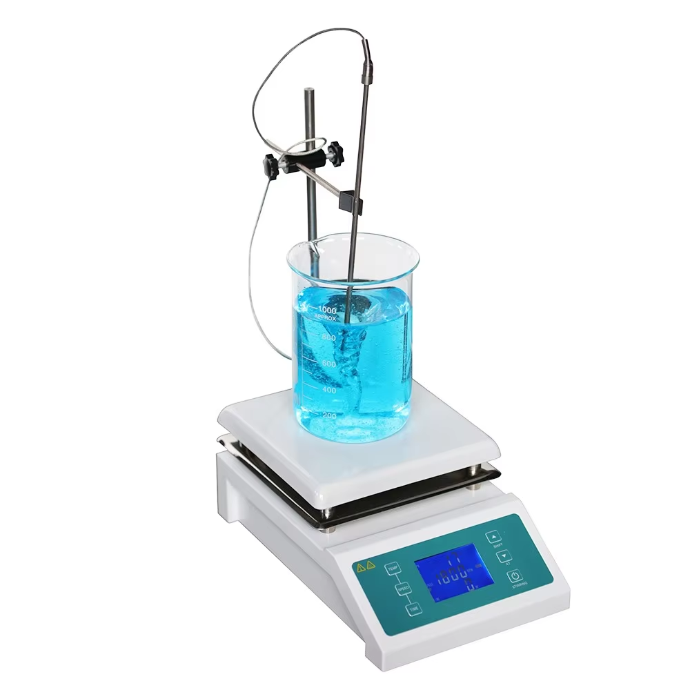 Lab Magnetic Stirrer Hot Plate - Yüksek Kaliteli Laboratuvar Dijital Ekranlı Seramik