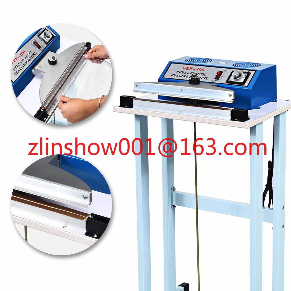 Plastic Bag Impulse Heat Sealer - Yarı Otomatik 500mm Masa Tipi Pedal
