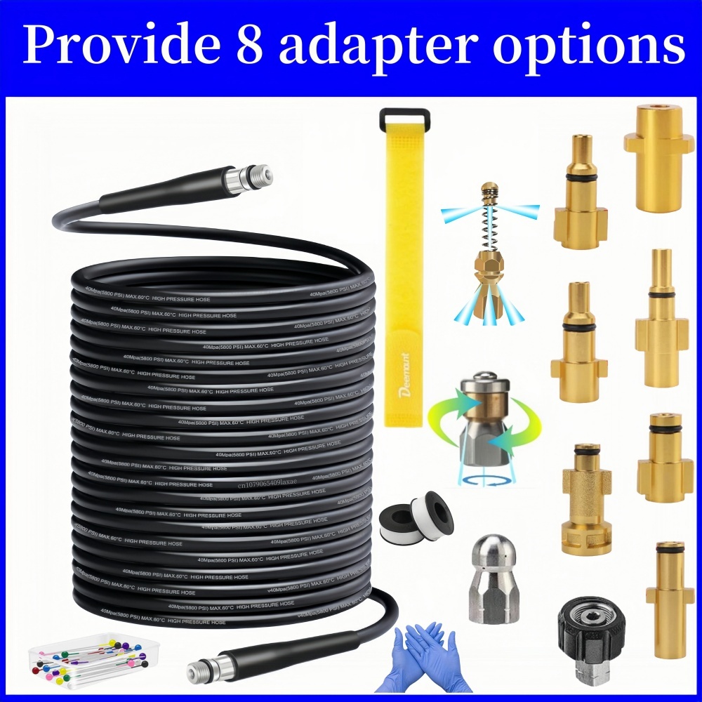 Vacuum Chamber Kit With Pump - 0.5 ~ 50m kanalizasyon temizleme hortumu