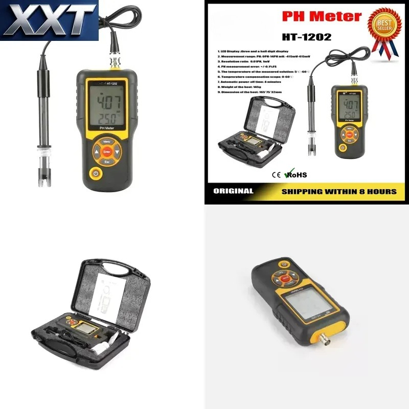 Ph Meter Digital Water Tester - XXT Dijital PH Ölçer, Akıllı Sensörlü,