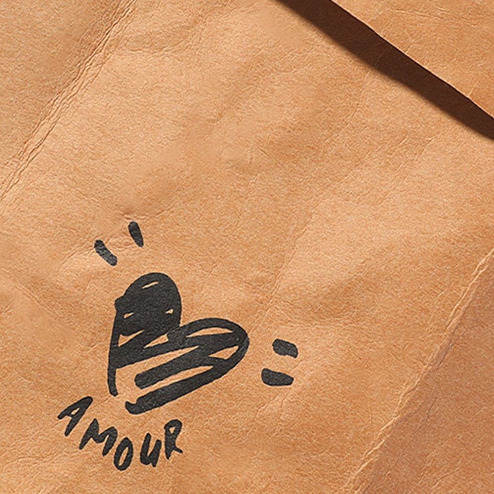 Packaging - Yeniden Kullanılabilir Kraft Kağıt Çanta Büyük