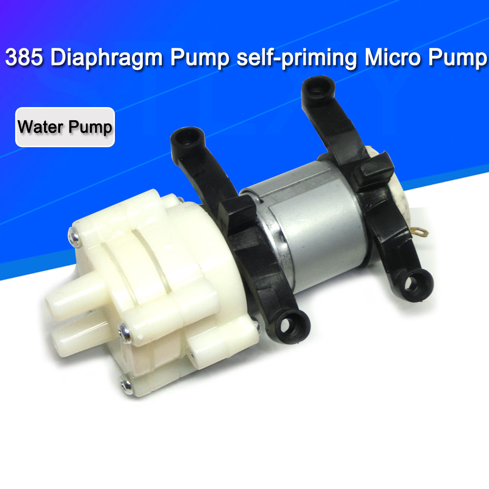 Mini Peristaltic Pump 12V - 385 DC 6V-12V yüksek sıcaklık dayanımı