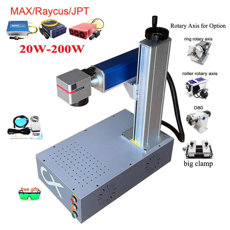 Fiber Laser Marking Machine 30W - Ezcad Fiber Makinesi Raycus Kaynaklı 30W