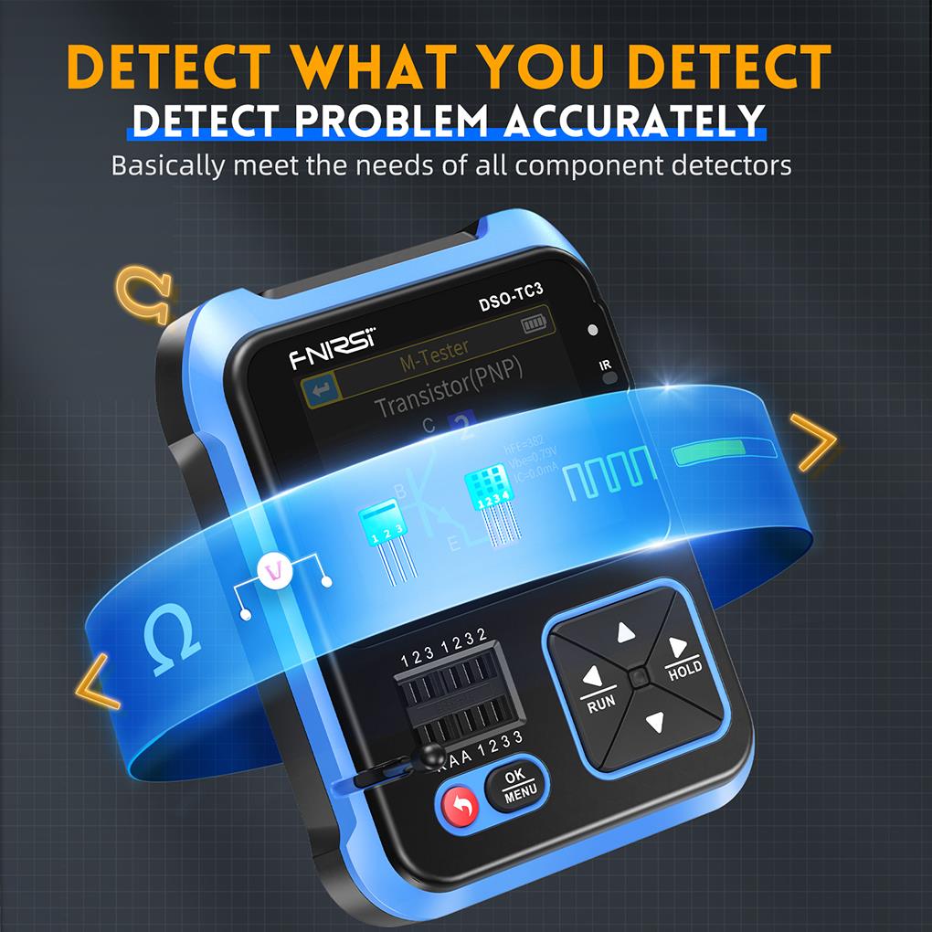 Fnirsi Digital Oscilloscope Handheld - FNIRSI DSO-TC3 3in1 Mini el dijital