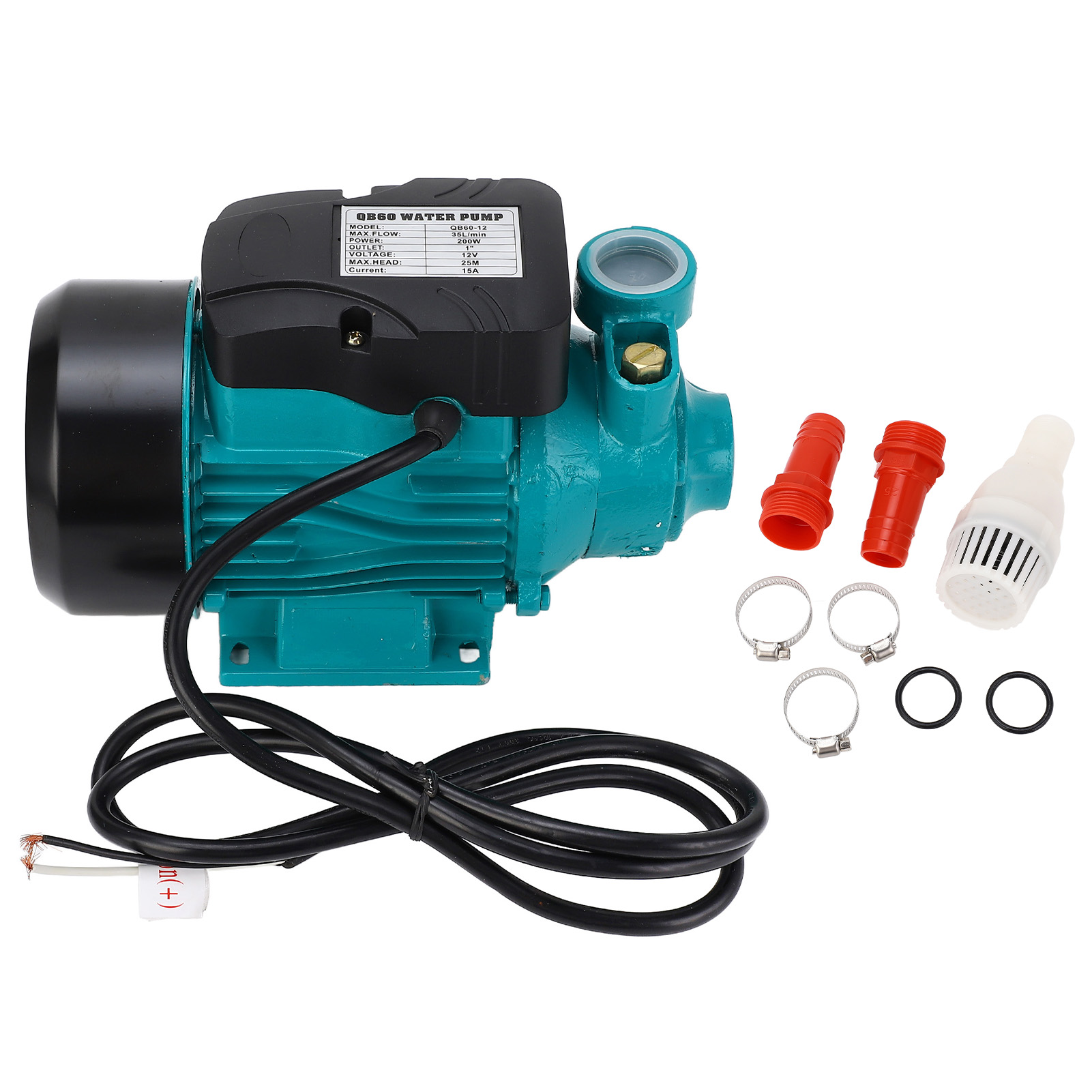 Mini Peristaltic Pump 12V - 12V/24V güneş DC Vortex pompası 200W