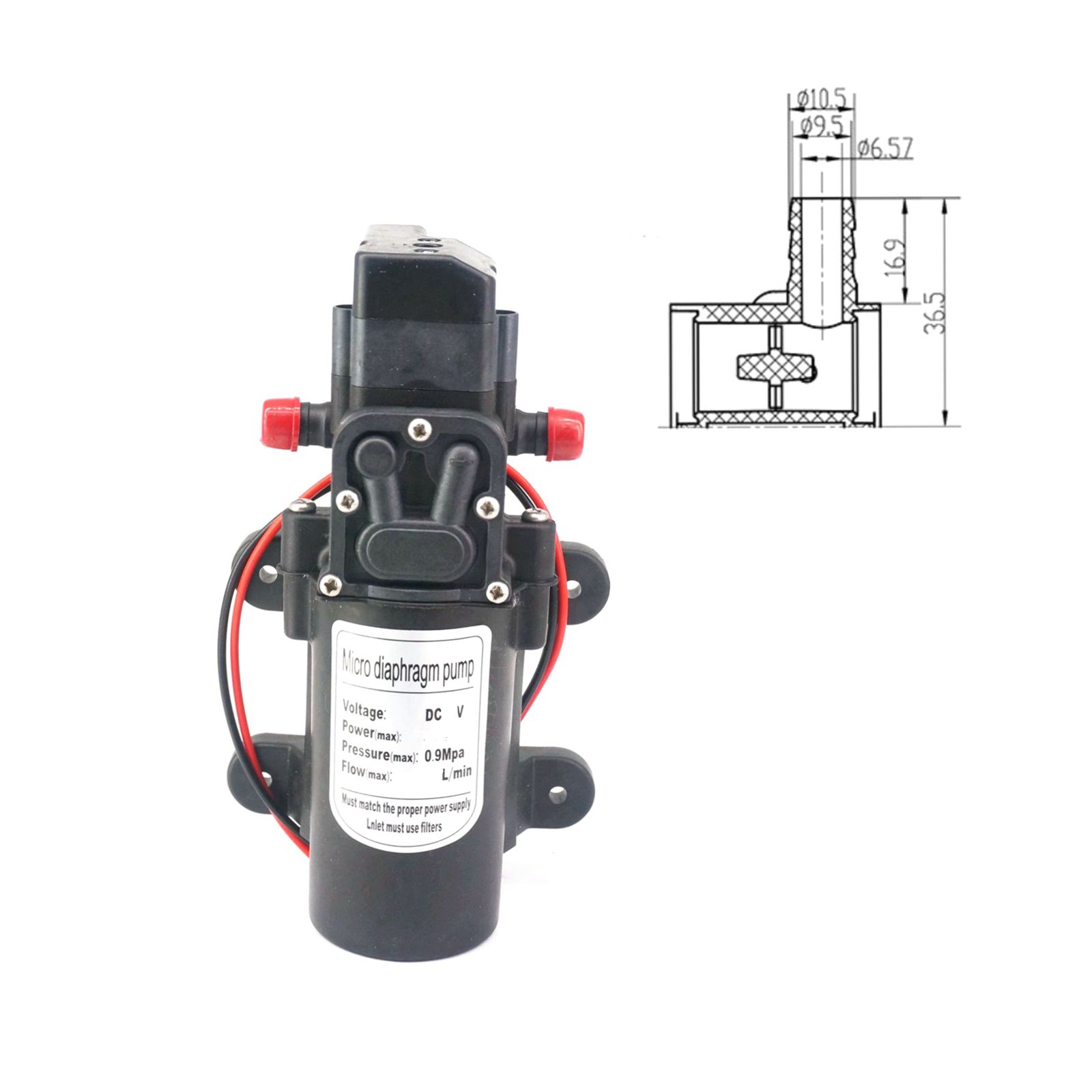 12V/24VDC 15W/30W/60W/80W Diya - Mini Peristaltic Pump 12V incelemesi ve fiyatı