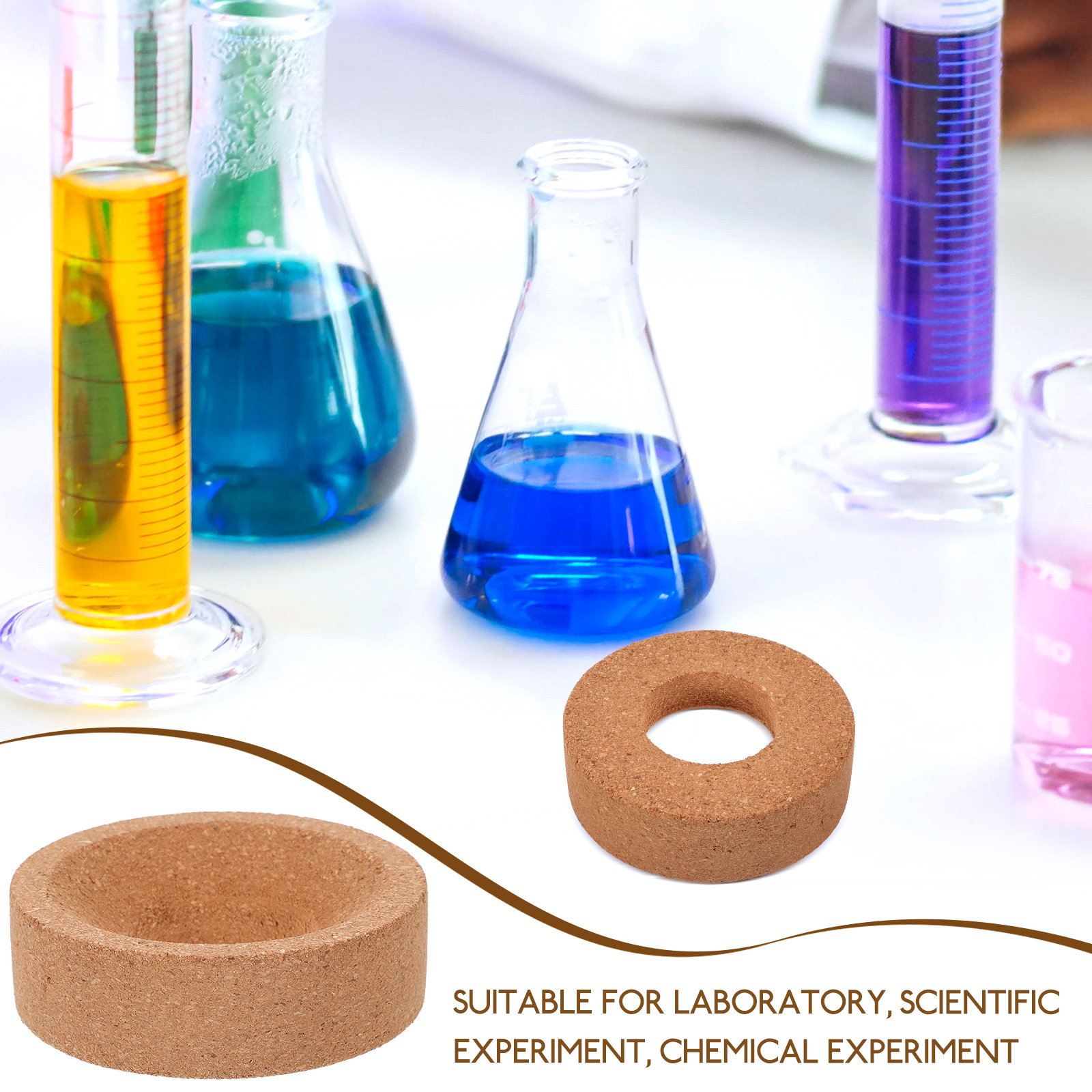 Yuvarlak Tabanlı Şişe İçin Man - Lab Equipment incelemesi ve fiyatı