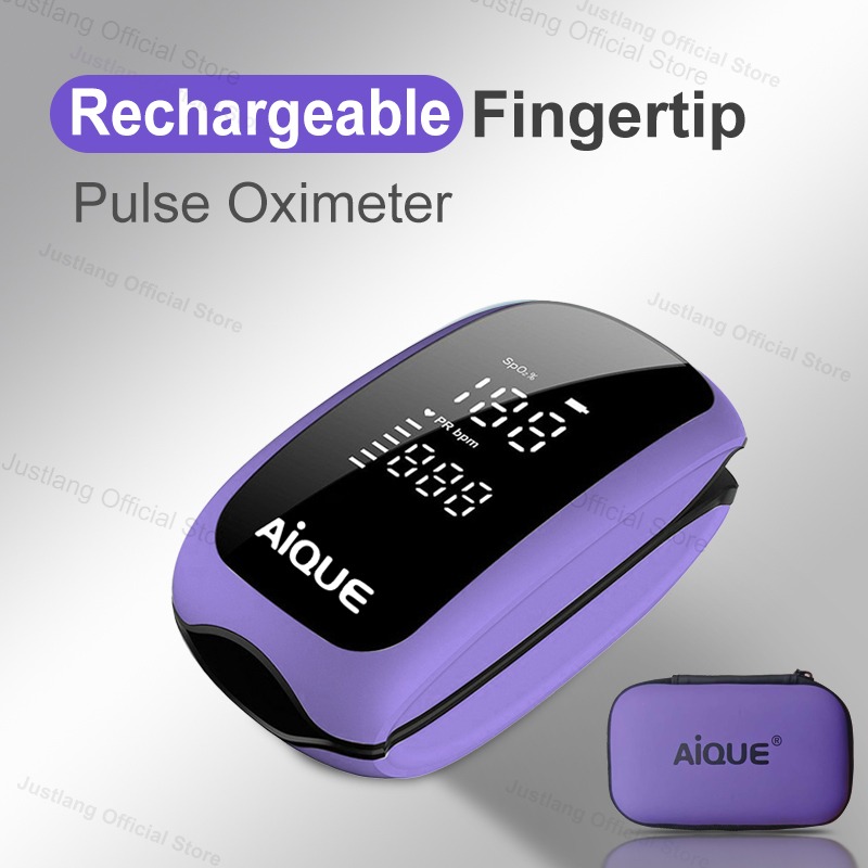 AiQUE Mor Şarj Edilebilir Oksi - Pulse Oximeter Fingertip Rechargeable incelemesi ve fiyatı