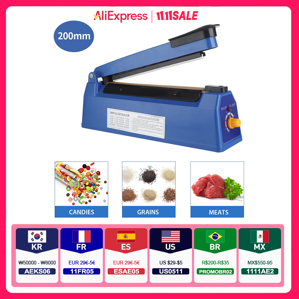 Dürtü Kapatıcı Manuel Isı Kapa - Plastic Bag Impulse Heat Sealer incelemesi ve fiyatı