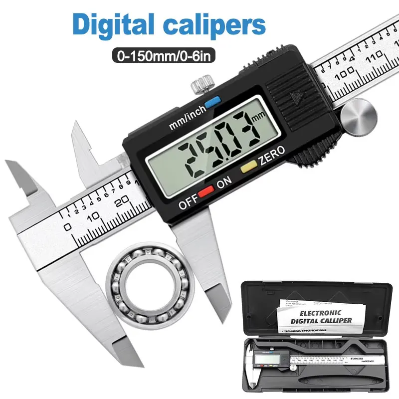 Yüksek Hassasiyetli Dijital Ku - Digital Caliper 150Mm Stainless Steel incelemesi ve fiyatı