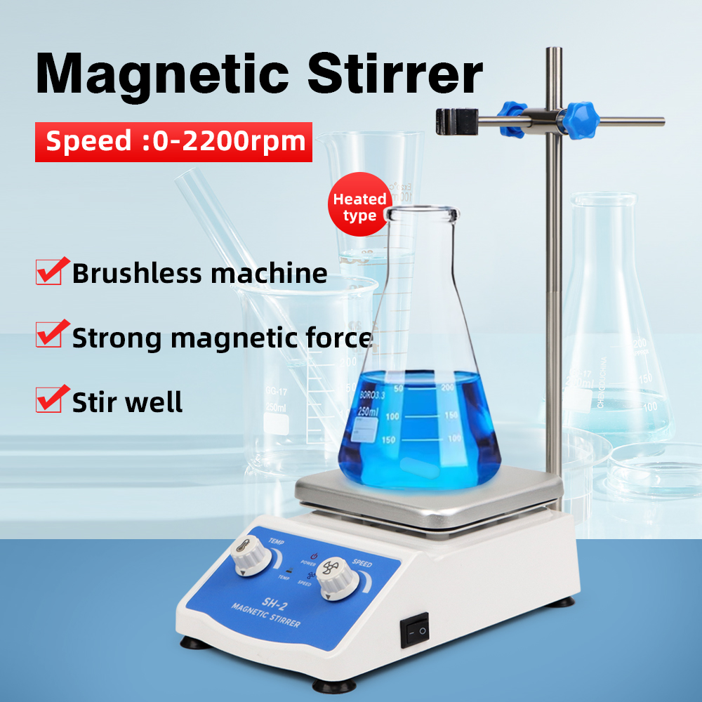 SH-2 Isıtma Manyetik Karıştırı - Lab Magnetic Stirrer Hot Plate incelemesi ve fiyatı