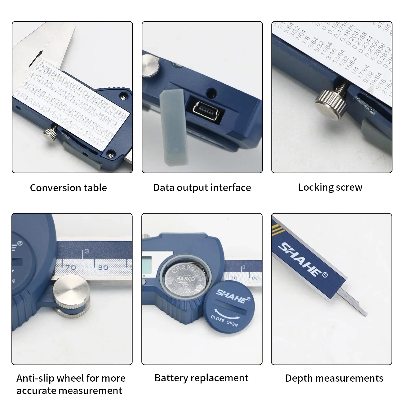SHAHE Dijital Kumpas, 6 İnç/15 - Digital Caliper 150Mm Stainless Steel incelemesi ve fiyatı