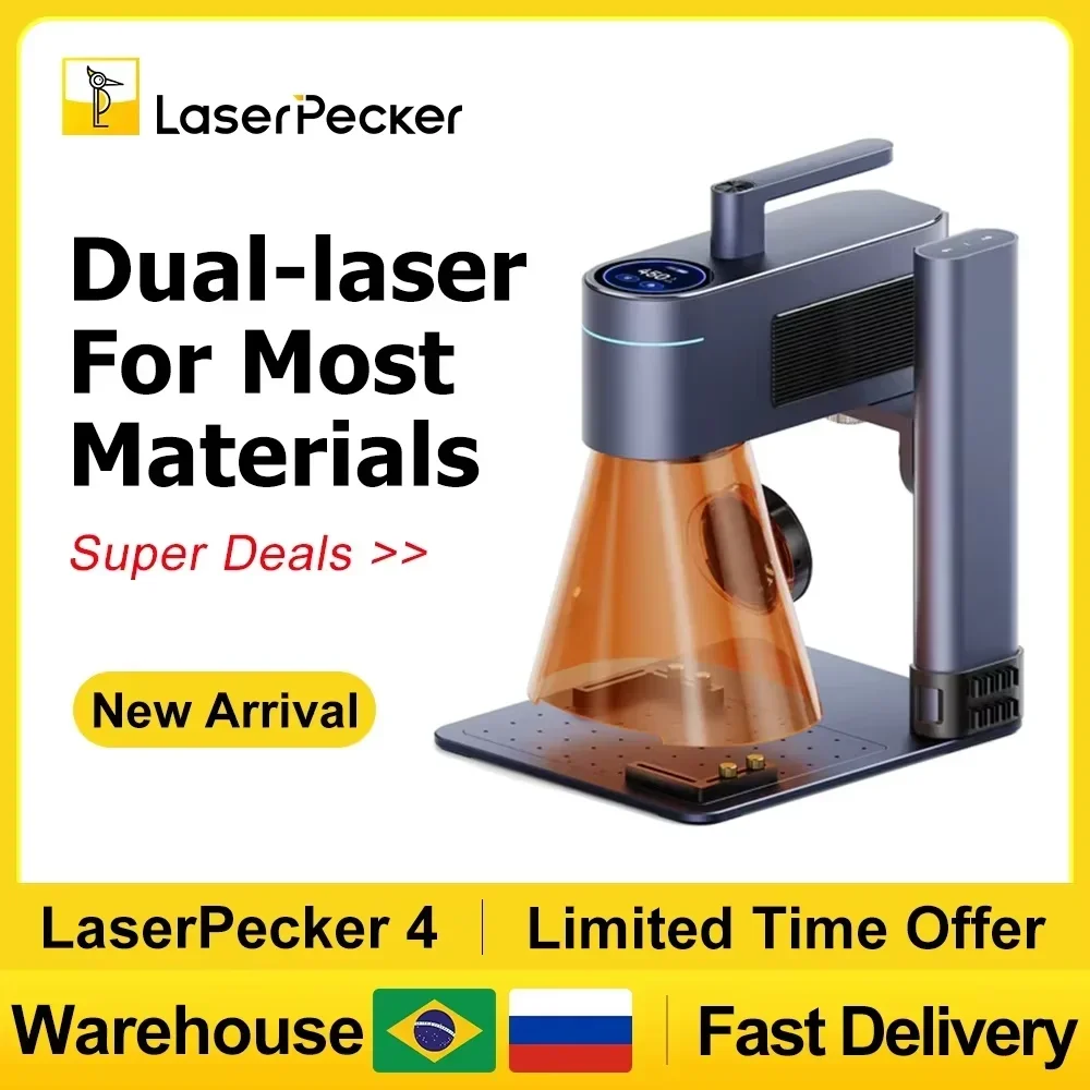LASERPECKER 4 LP4 Lazer Kazıma - Fiber Laser Marking Machine 30W incelemesi ve fiyatı