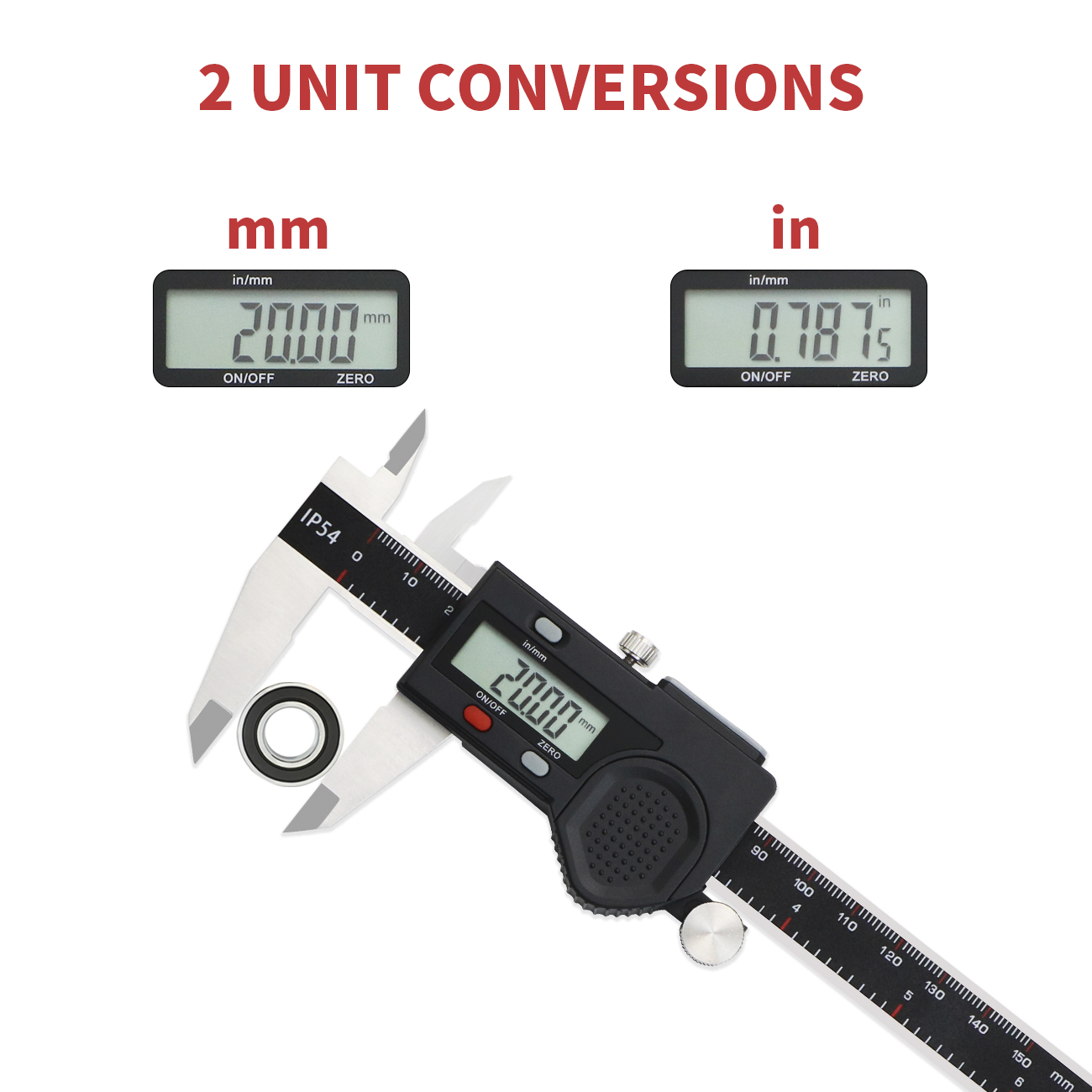 SHANHR IP54 Su Geçirmez Dijita - Digital Caliper 150Mm Stainless Steel incelemesi ve fiyatı