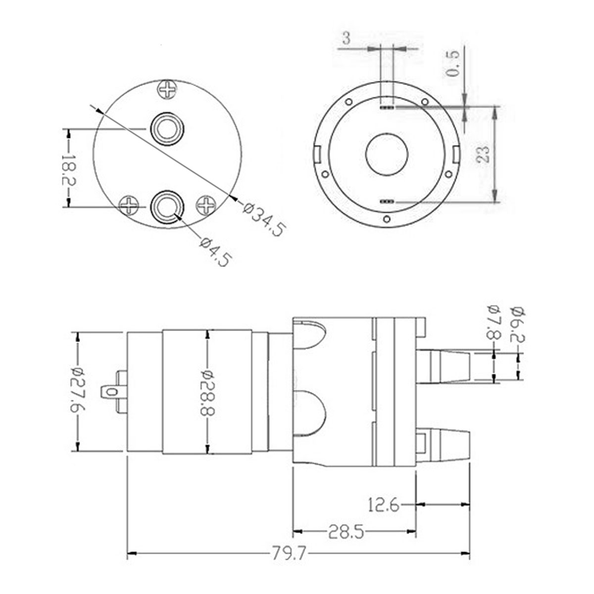 R365 Mikro Su Pompası Motoru D - Mini Peristaltic Pump 12V incelemesi ve fiyatı