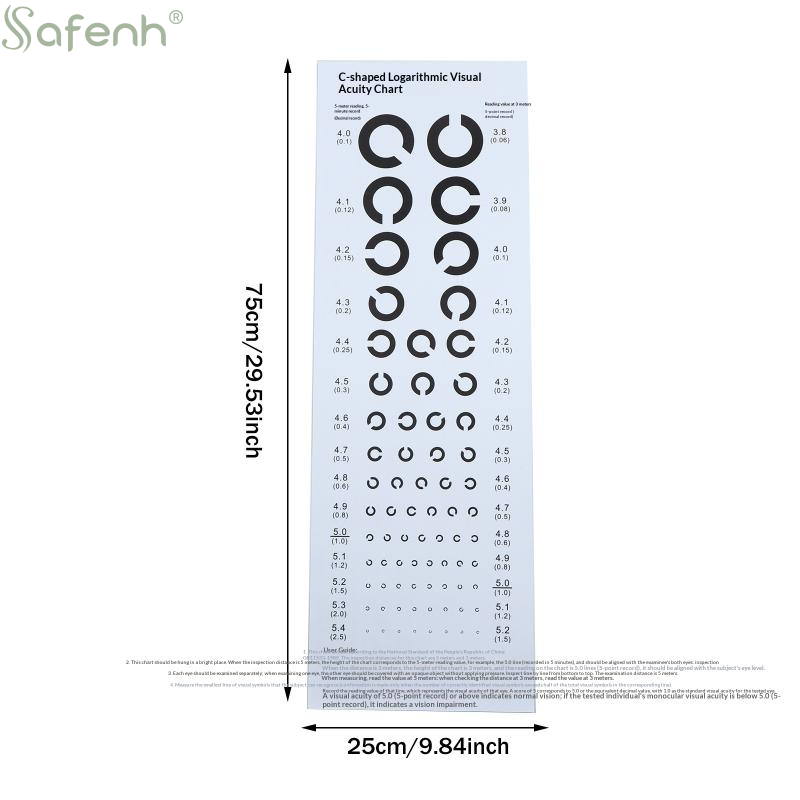 Yakın Görme Test Kartları Görm - Medical Supplies incelemesi ve fiyatı
