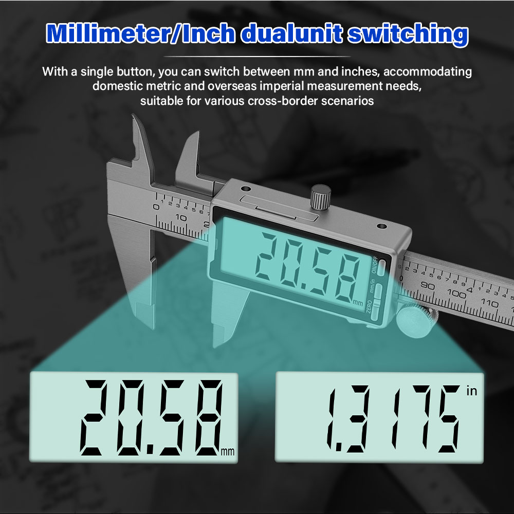 Yeni 150mm 6 İnç Paslanmaz Çel - Digital Caliper 150Mm Stainless Steel incelemesi ve fiyatı