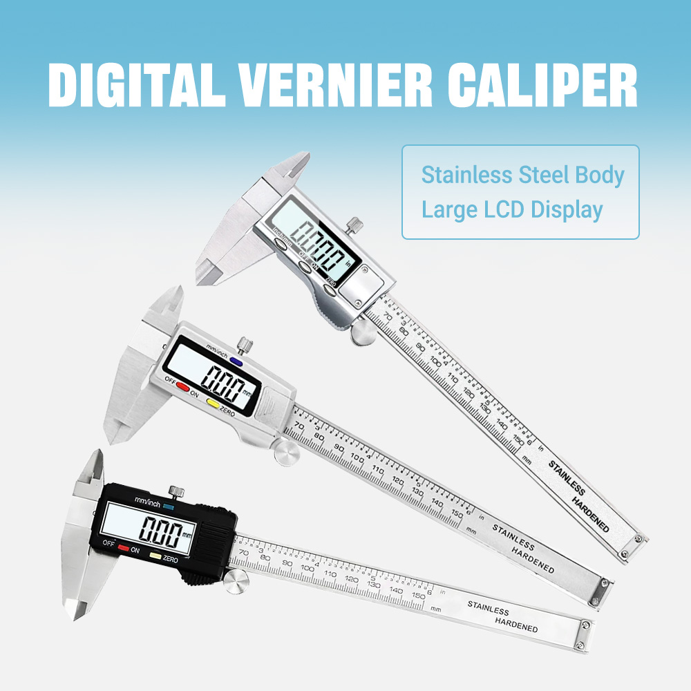 Elektronik Kumpas 6 İnç Hassas - Digital Caliper 150Mm Stainless Steel incelemesi ve fiyatı