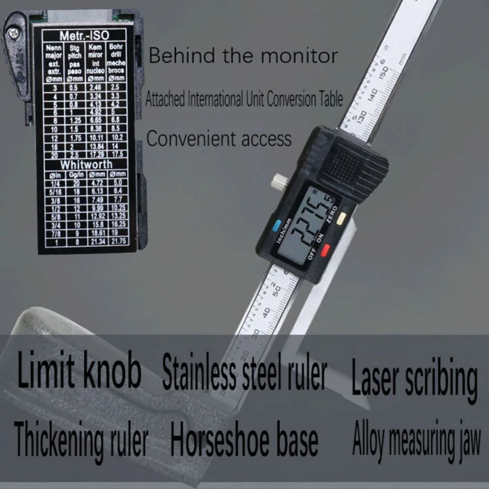 0-150mm dijital yükseklik ölçe - Digital Caliper 150Mm Stainless Steel incelemesi ve fiyatı