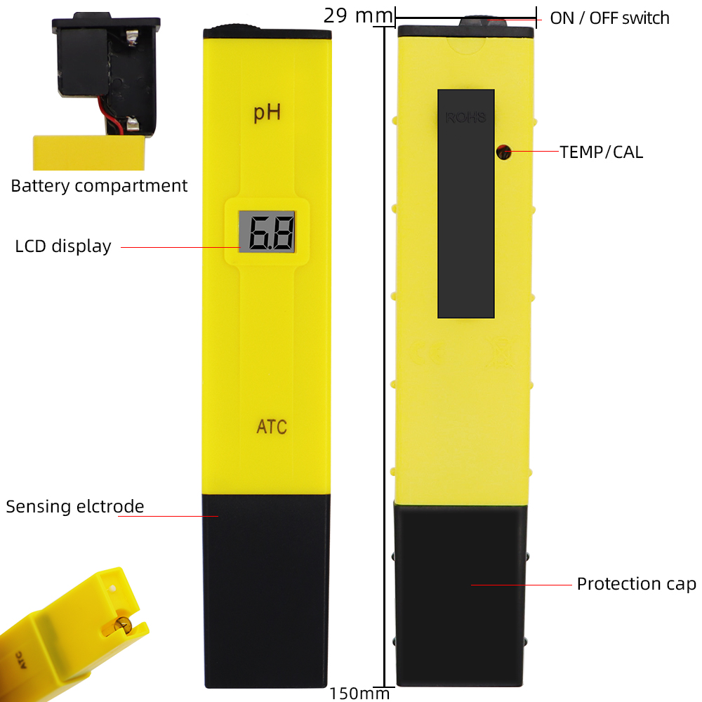 Dijital PH Ölçer Cep Kalem Su  - Ph Meter Digital Water Tester incelemesi ve fiyatı