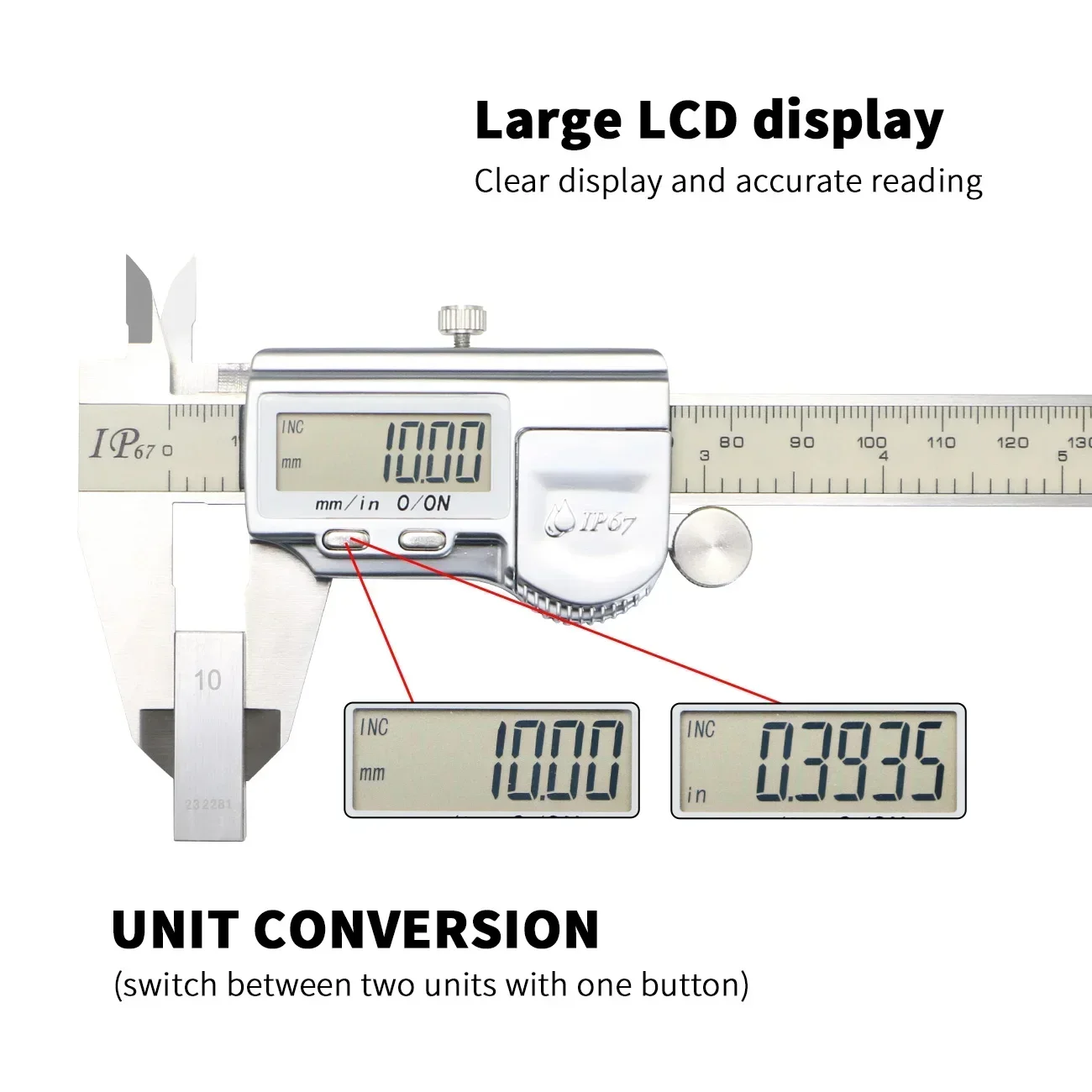 150 mm IP67 Su Geçirmez Dijita - Digital Caliper 150Mm Stainless Steel incelemesi ve fiyatı